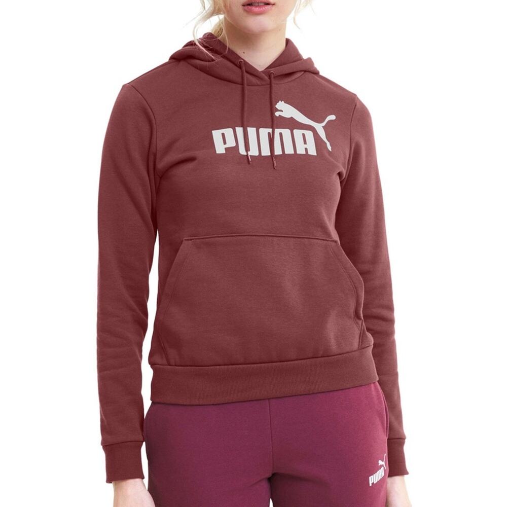 Puma Sweatshirt Women’s NWT Graphic Spell-out  Pullover Hoodie Women's XS